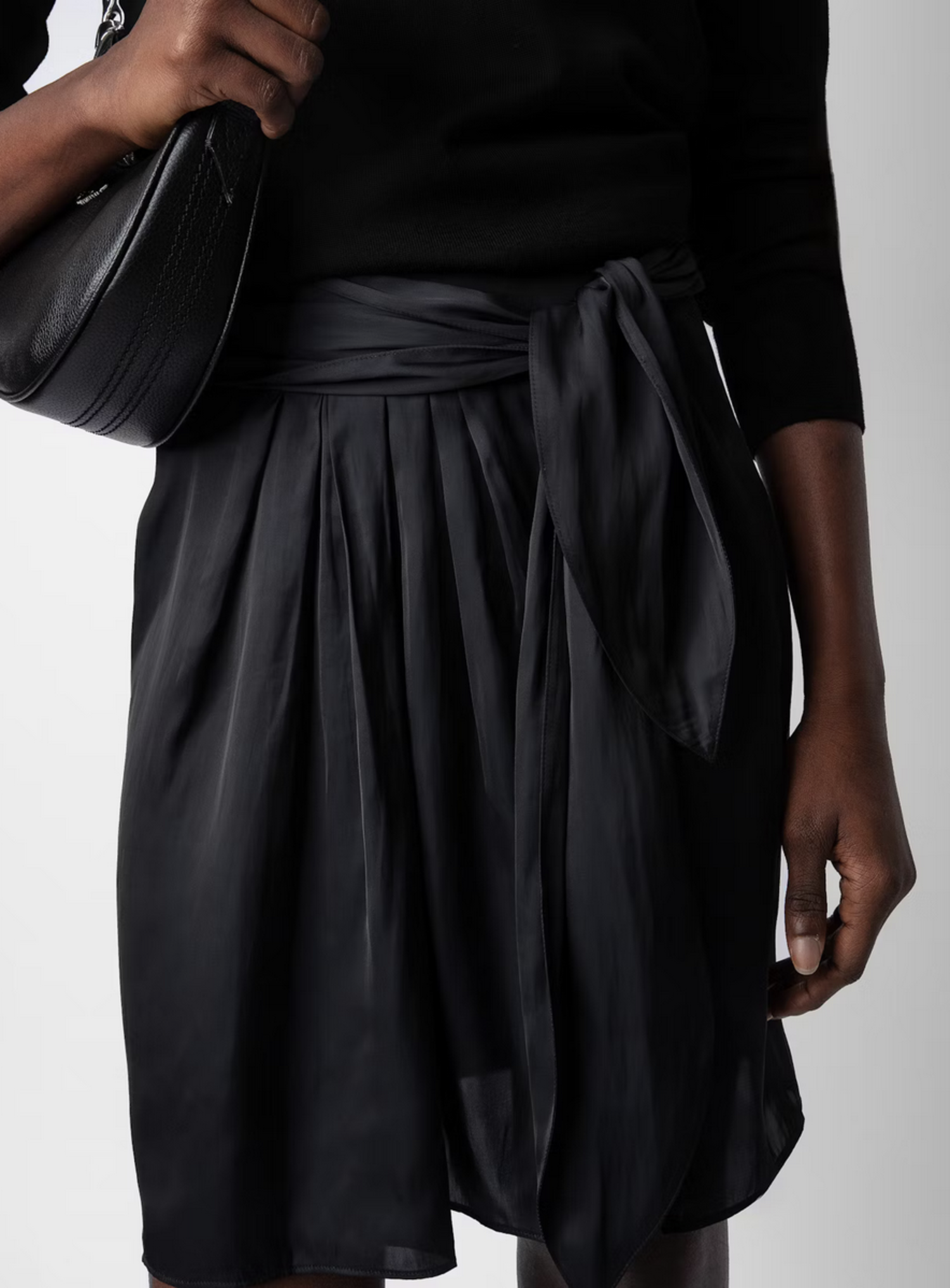 Joji Satin Skirt - Truluck Joji Satin Skirt - Truluck