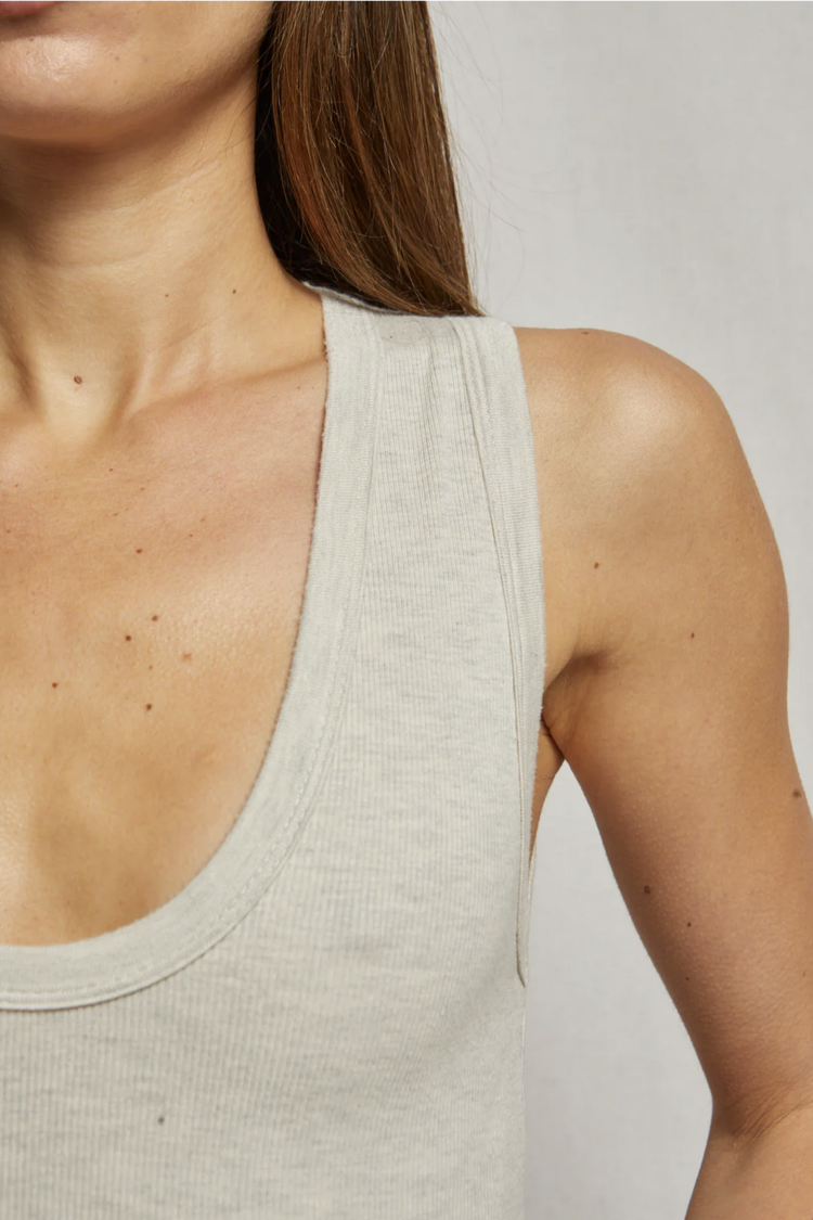 Perfect White Tee Jordan Ribbed Tank