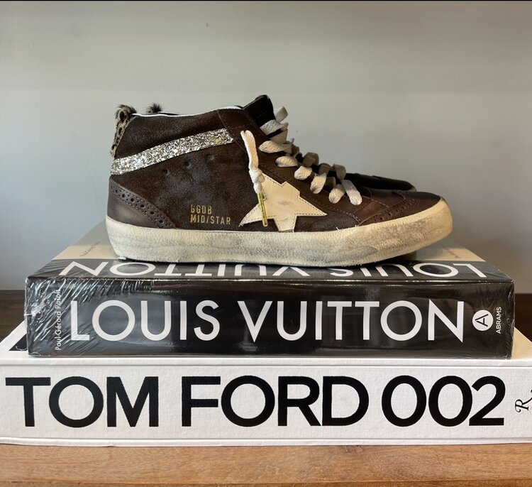 Golden Goose Midstar Leather Toe/ Horsy Heel...55605