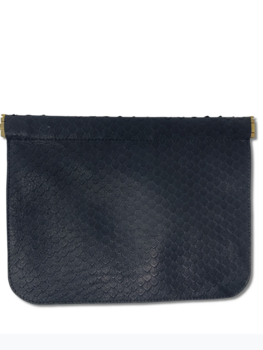 kempton Navy Snap Pouch