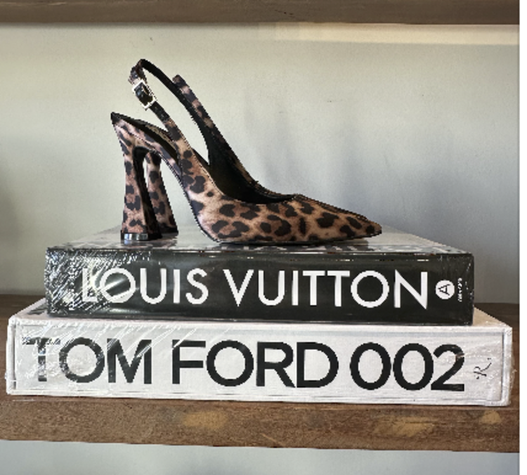 steve madden Blare Leopard Slingback