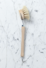Swedish Stand Up Bath Tub Cleaning Brush - Birch - The Foundry