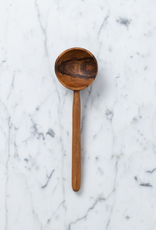 Kenyan Wild Olivewood Round Coffee Scoop - 6.5"