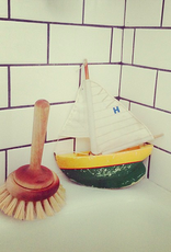 Iris Hantverk Swedish Stand Up Bath Tub Cleaning Brush - Birch