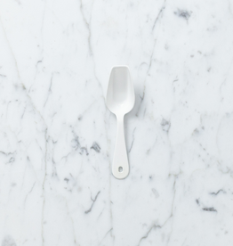 ELFIN Enamelware White Enamel Tiny Scoop