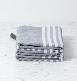 Square Towel with Hanging Loop - Light Grey - The Foundry Home Goods