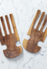 Olivewood Salad Tossing Hand Claws - 8"