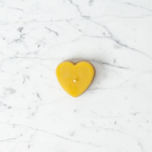 Old Mill Candles Beeswax Heart Votive