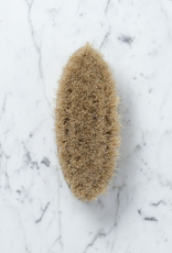 Iris Hantverk Swedish Handleless Oval Bath and Dry Body Brush - Soft Horsehair
