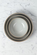 Hasami Hasami Porcelain Round Bowl - Grey - 5.5/8" x 2" HPM031