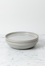 Hasami Porcelain Round Bowl - Large - Gloss Grey - 8 1/2" x 2"