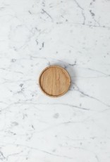 Hasami Hasami Ash Wood Round Tray - 3.3/8" x 7/8"-XXS HP022