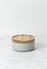 Hasami Ash Wood Round Tray - Extra Small - 5 1/2'' x 3/4''