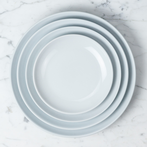 Common Everyday White Porcelain Plate - 9.5" Dinner