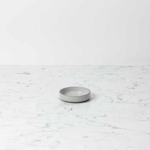 Hasami Hasami Porcelain Plate - Grey -3.3/8" x 7/8" HPM001