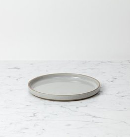 Hasami Porcelain Plate - Medium - Gloss Grey - 8 1/2" x 3/4"