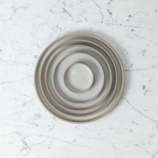 Hasami Hasami Porcelain Plate - Grey - 8.5/8" x 7/8" HPM004