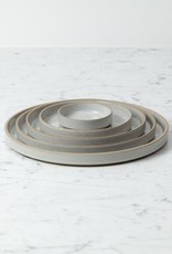 Hasami Hasami Porcelain Plate - Grey - 10”x 7/8” HPM005