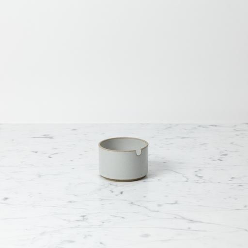 Hasami Hasami Porcelain Sugar Pot - Grey - 3.3/8" x 2.1/8" -HPM017