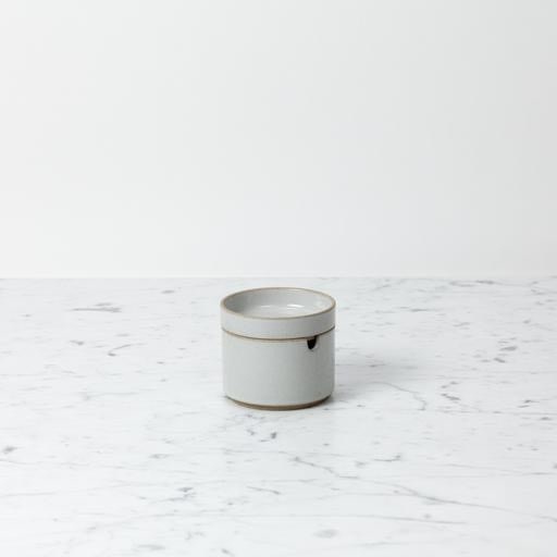 Hasami Hasami Porcelain Sugar Pot - Grey - 3.3/8" x 2.1/8" -HPM017