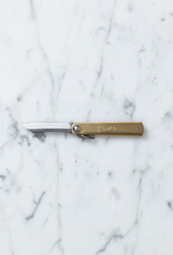 Higonokami by Nagao Kanekoma Higonokami Folding Knife - Small - Brass - 2 1/4"