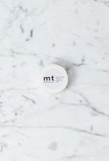 MT Masking Tape Washi Tape Single: Solid White