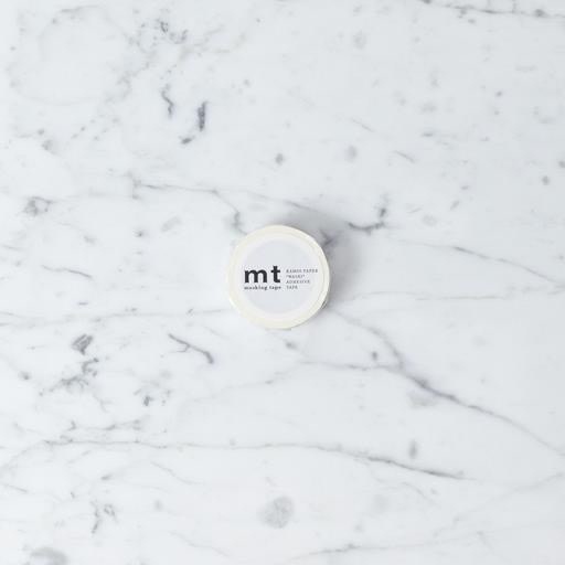 MT Masking Tape Washi Tape Single: Solid White