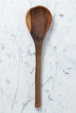Kenyan Olivewood Deep Bowl Chunky Cooking Spoon - 11"