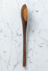 Kenyan Olivewood Deep Bowl Chunky Cooking Spoon - 11"