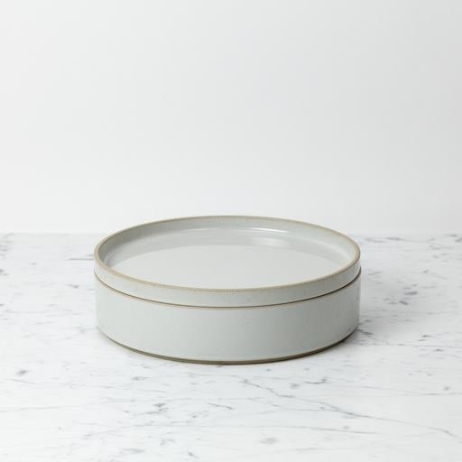 Hasami Hasami Porcelain Straight Bowl - Large - Gloss Grey - 10" x 2"