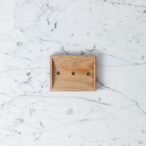 Ostheimer Toys German Beechwood Soap Dish with Drain Holes