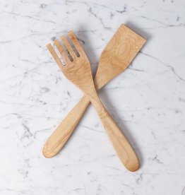 Beech Salad Servers - 12"