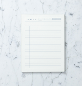 Simple Danish Memo Pad - A5 - 6x8"