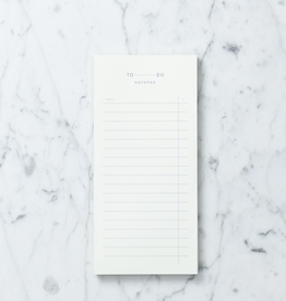 Simple Danish To Do Notepad - Slim 3.75x8"