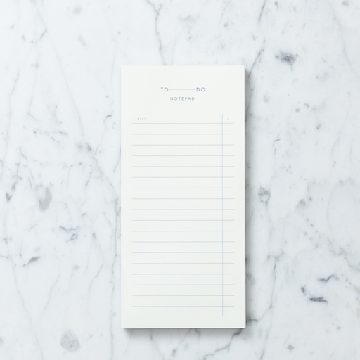 Simple Danish To Do Notepad - Slim 3.75x8"