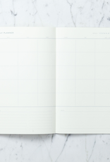 Simple Danish Monthly Planner Notebook - 7x10"