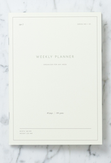 Simple Danish Weekly Planner Notebook - A5 - 6x8"