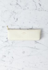 Quitterie Zipper Pouch - Pencil Case - Cream