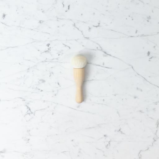 Shapely Swedish Goat Hair Makeup Brush