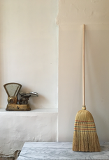 German Rice Straw Broom - 5 ft