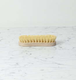 German Handleless Utility Scrubbing Brush - Stiff Tampico Bristles