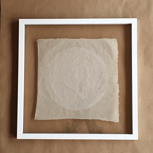 James Kleiner Spiral Print on Handmade Paper - Unframed - Edition of 10