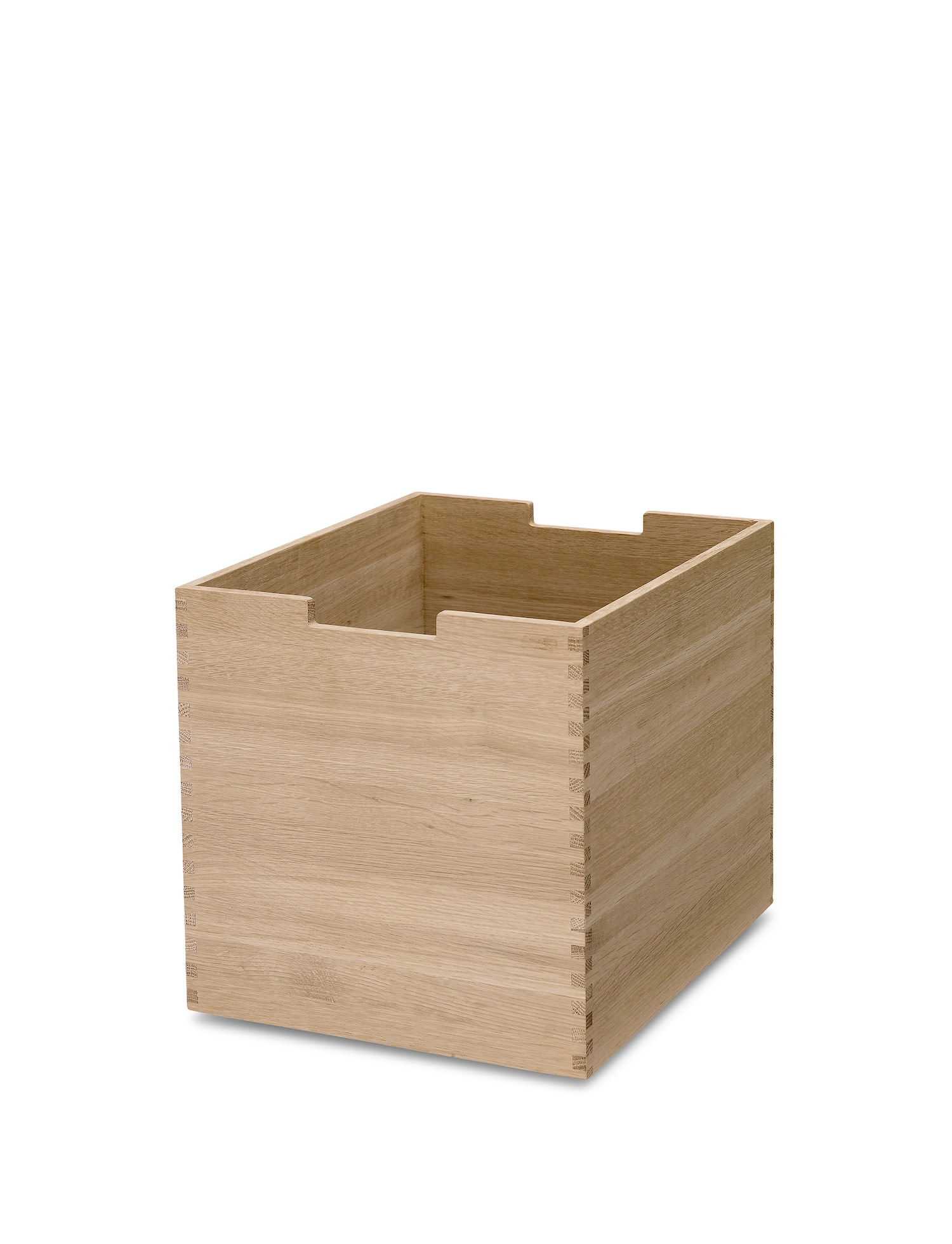 tall wooden box