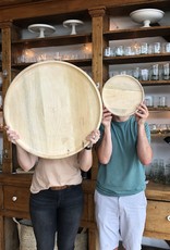 Natural Mango Wood Round Platter - Extra Large - 22"