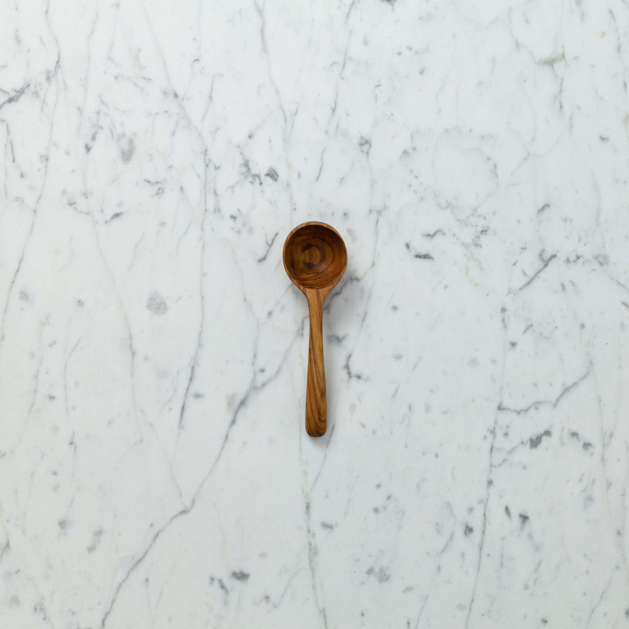 Teak Coffee One Ounce Scoop - 6"
