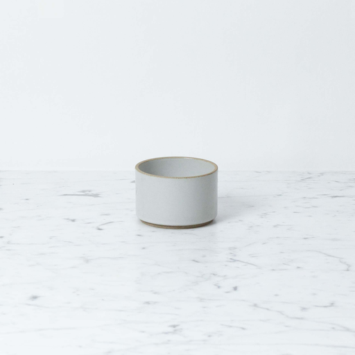 Hasami Porcelain Straight Bowl - Tiny - Gloss Grey - 3 1/4" x 2"