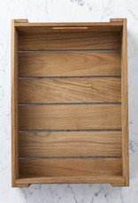 Skagerak Dania Low Teak Crate - Large - 17.5x12x5"