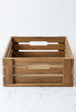 Skagerak Dania Low Teak Crate - Large - 17.5 x 12 x 5"