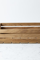 Skagerak Dania Low Teak Crate - Large - 17.5x12x5"