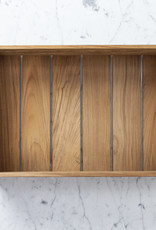 Skagerak Dania Low Teak Crate - Large - 17.5x12x5"